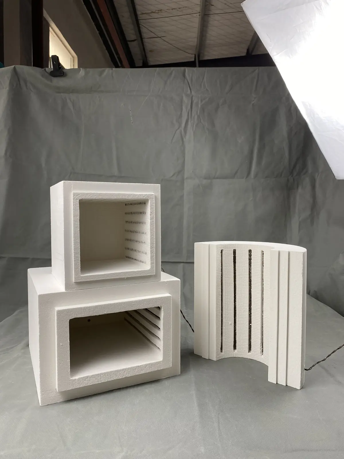 Box and curved furnace chamber assemblies representing replacement and OEM specification support