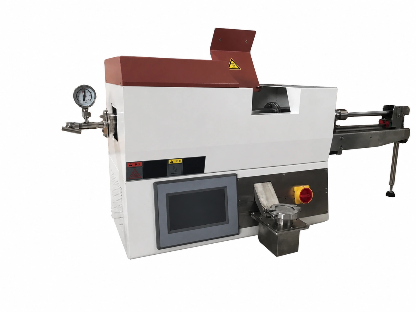 Integrated furnace system for controlled heat treatment, specimen transfer and cooling process development